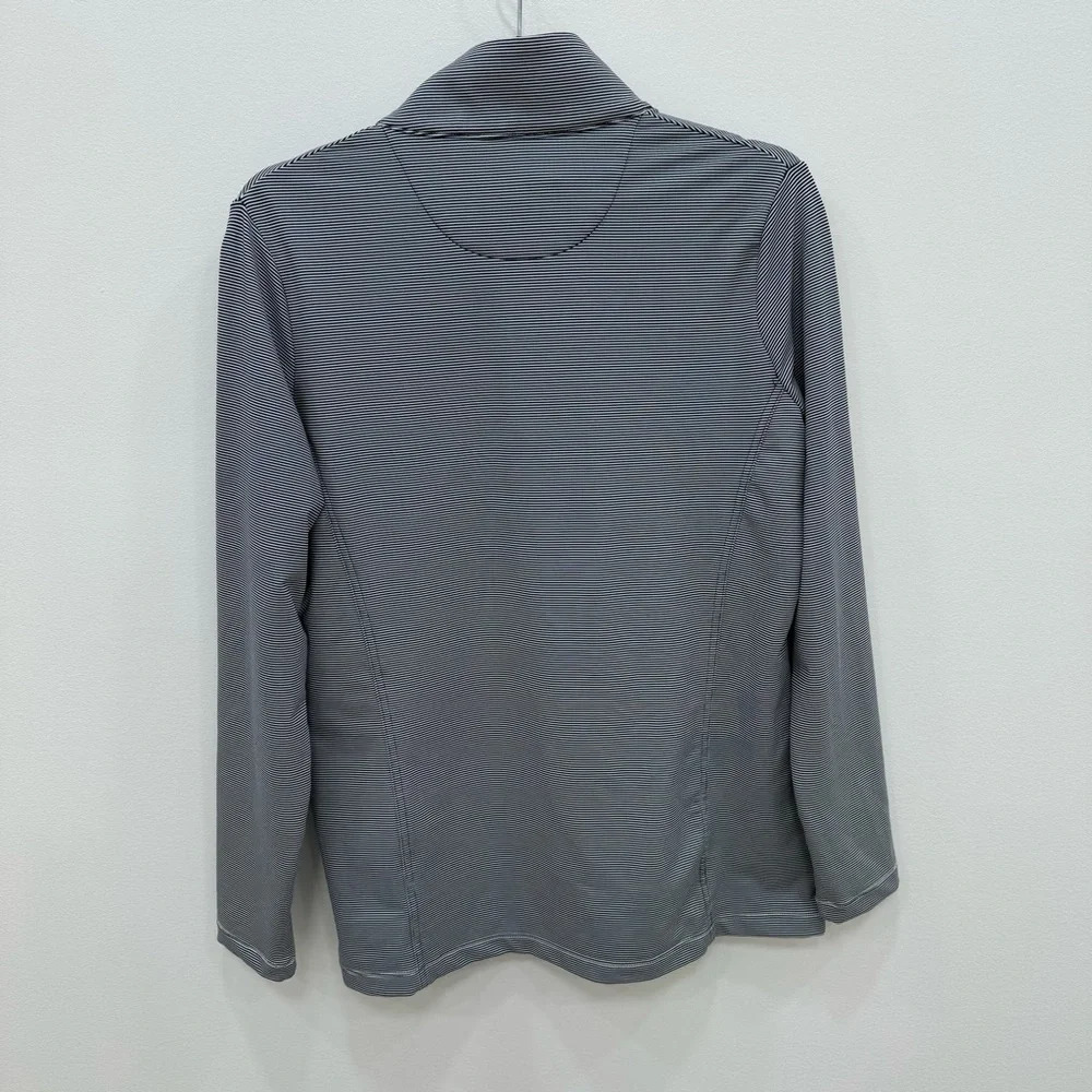 Peter Millar Striped Pullover Large - image 6